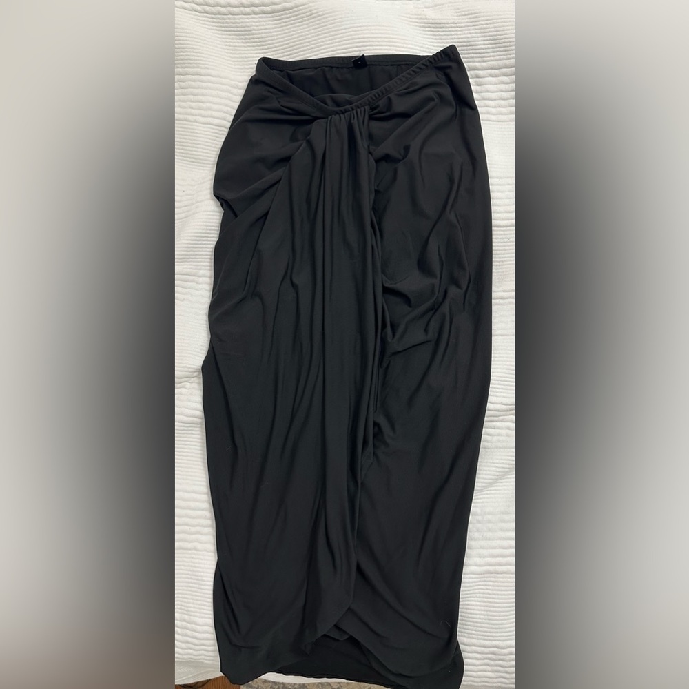 SHEIN Black Maxi Skirt